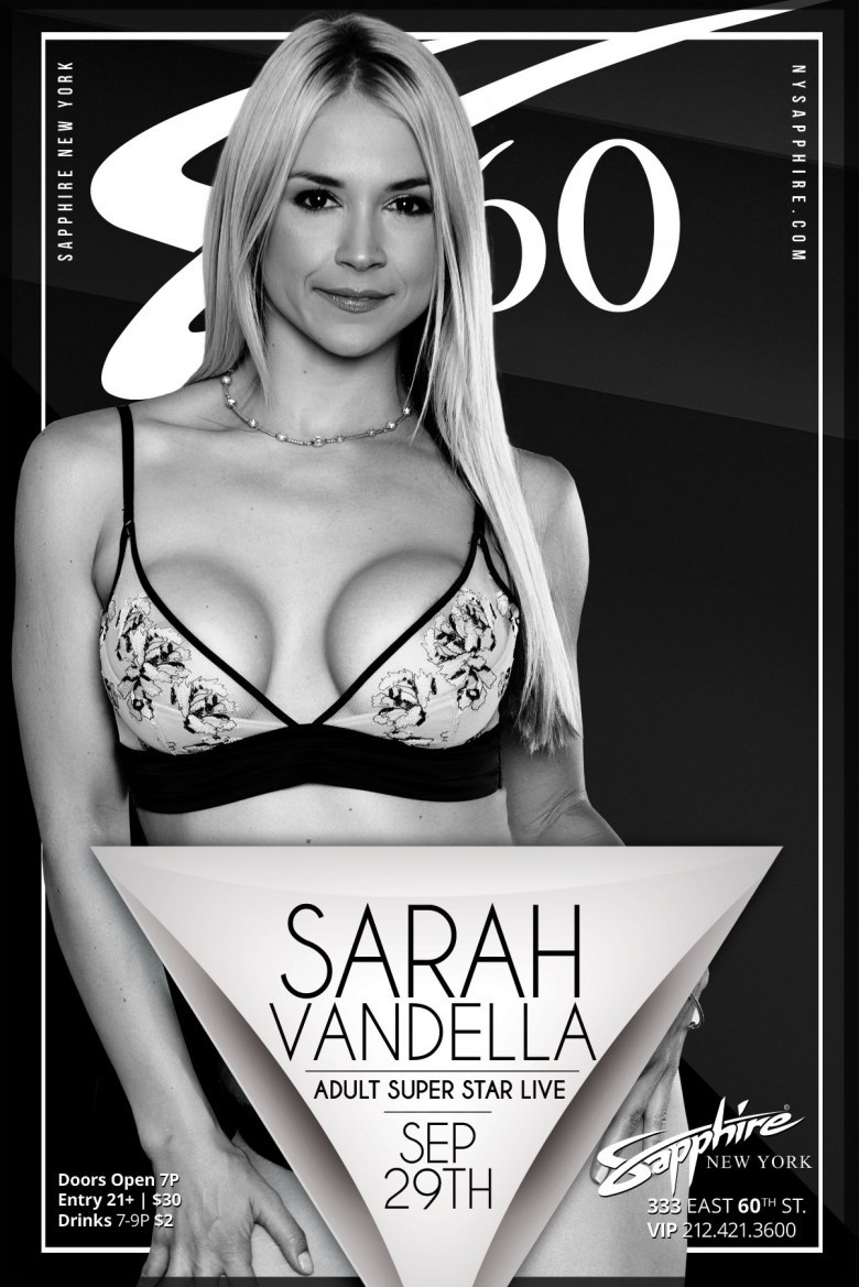 Black Porn Star Apple - Sarah Vandella Returns to The Big Apple to Headline at Sapphire 60 | Candy. porn