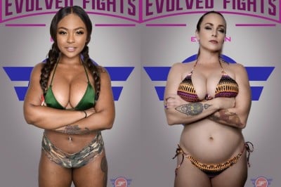 Match #2 of Evolved Fights Lez Fall Brawl Is on NOW!