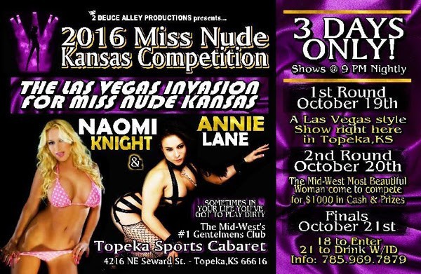 Annie Lane & Naomi Knight Perform Live at Topeka Sport Cabaret.