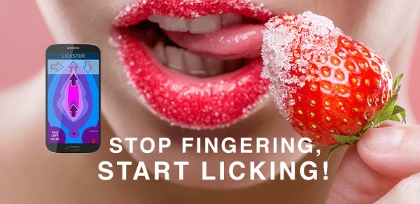 600px x 292px - Lickster XXX: The World's First X-Rated Cunnilingus Training App! | Candy. porn