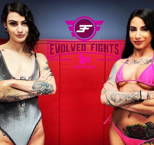 Sheena Rose Wrestles for Evolved Fights & Guests on Off the Cuff | Candy. porn