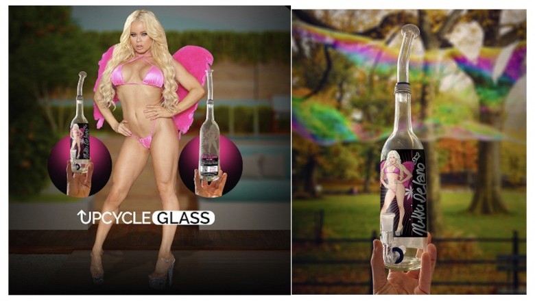 Nikki Delano Now Has a Limited-Edition Collector's Series Bong for 420  Lovers through Upcycle Glass | Candy.porn