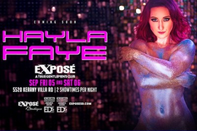HAYLA FAYE FEATURING AT EXPOSÉ KEARNY VILLA RD