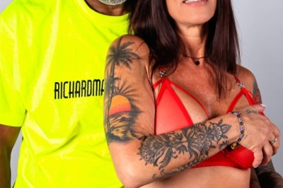 Maria May Gets the Cameras Rolling with Richard Mann