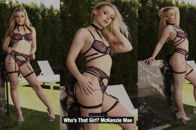 McKenzie Mae Gets Her 1st Hustler Magazine Feature